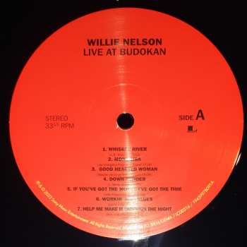 2LP Willie Nelson: Willie Nelson Live At Budokan LTD