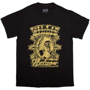 Merch Willie Nelson: T-shirt Horse