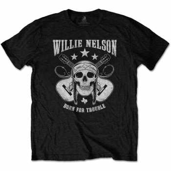 Merch Willie Nelson: T-shirt Skull 