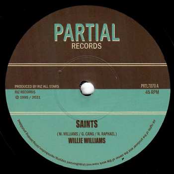 Album Willi Williams: Saints