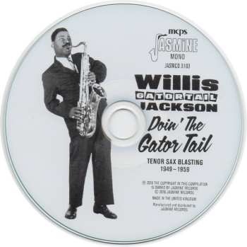 CD Willis Jackson: Doin' The Gator Tail: Tenor Sax Blasting 1949 - 1959