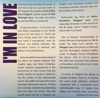 CD Wilson Pickett: I'm In Love