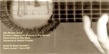CD Wim Mertens: Sin Embargo