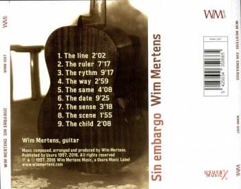 CD Wim Mertens: Sin Embargo
