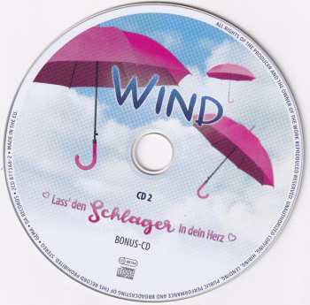 2CD Wind: Lass' Den Schlager In Dein Herz DLX