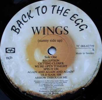 LP Wings: Back To The Egg