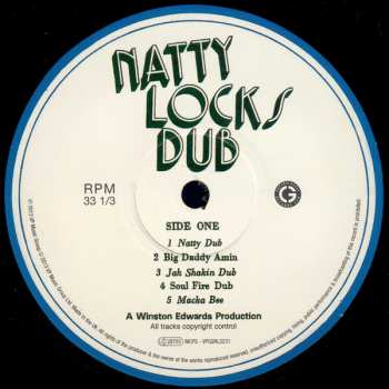 LP Winston Edwards: Natty Locks Dub 
