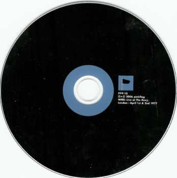 2CD Wire: Live At The Roxy, London - April 1st & 2nd 1977 / Live At CBGB Theatre, New York - July 18th 1978