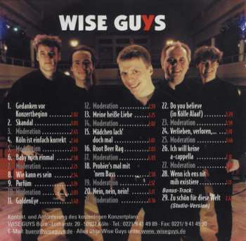 CD Wise Guys: Live