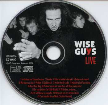 CD Wise Guys: Live