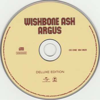 2CD Wishbone Ash: Argus DLX