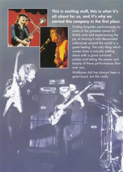 DVD Wishbone Ash: Phoenix Rising - Classic Ash: Then & Now