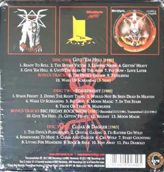 3CD/Doos Witchfynde: Divine Victims - The Witchfynde Albums 1980-1983
