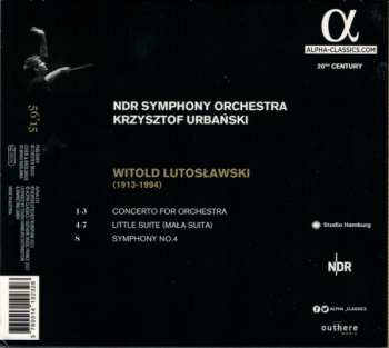CD Krzysztof Urbański: Lutosławski