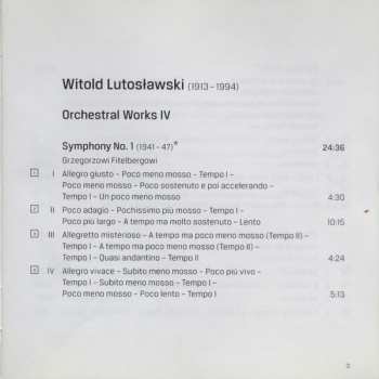 SACD BBC Symphony Orchestra: Orchestral Works IV: Symphony No. 1 • Partita • Chain 2 • Preludia Taneczne