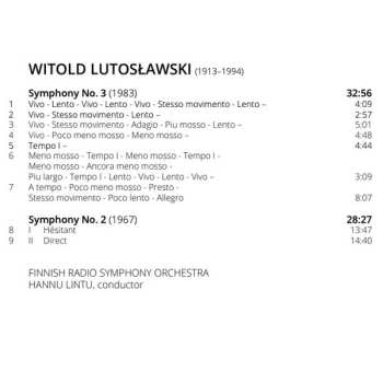 SACD Witold Lutoslawski: Symphonies 2 & 3