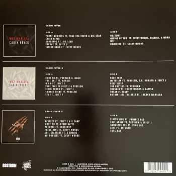 3LP/Doos Wiz Khalifa: Cabin Fever Trilogy CLR