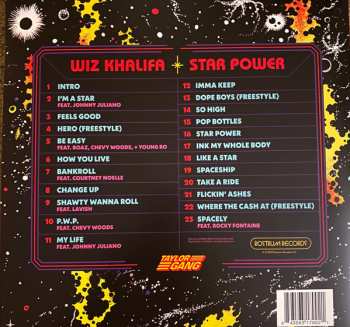 2LP Wiz Khalifa: Star Power CLR | LTD