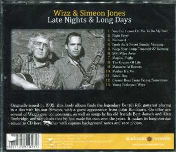 CD Wizz Jones: Late Nights And Long Days