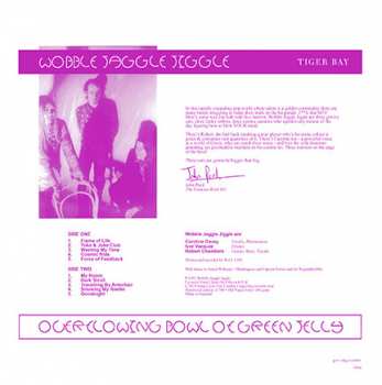 LP Wobble Jaggle Jiggle: Overflowing Bowl Of Green Jelly NUM