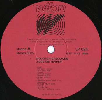 LP Wojciech Gąssowski: Love Me Tender