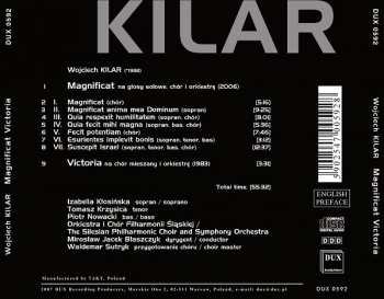 CD Wojciech Kilar: Magnificat • Victoria
