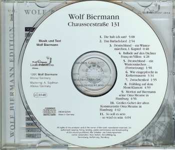 CD Wolf Biermann: Chausseestraße 131