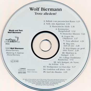 CD Wolf Biermann: Trotz Alledem!