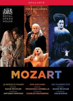 5DVD Wolfgang Amadeus Mozart: 3 Opern