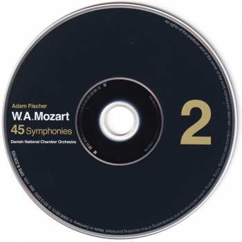 12CD/Doos Wolfgang Amadeus Mozart: 45 Symphonies