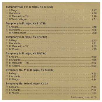 12CD/Doos Wolfgang Amadeus Mozart: 45 Symphonies