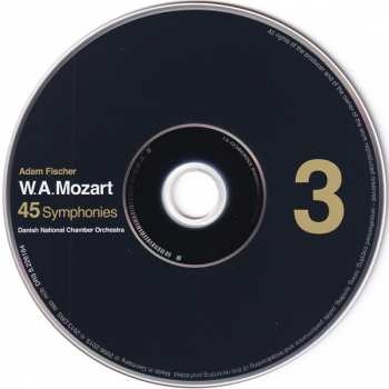 12CD/Doos Wolfgang Amadeus Mozart: 45 Symphonies