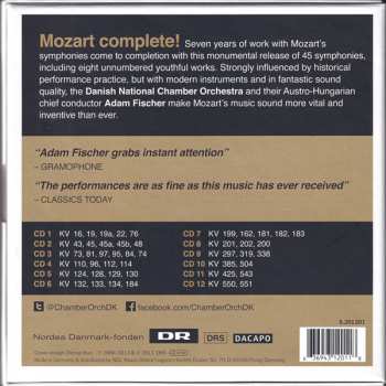 12CD/Doos Wolfgang Amadeus Mozart: 45 Symphonies