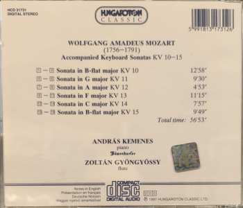 CD Wolfgang Amadeus Mozart: Accompained Keyboards Sonatas KV 10-15