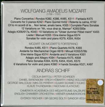 21CD/Doos Wolfgang Amadeus Mozart: András Schiff Plays Wolfgang Amadeus Mozart