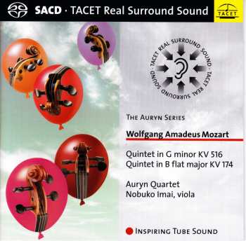 SACD Wolfgang Amadeus Mozart: Quintet In G Minor KV 516; Quintet In B Flat Major KV 174