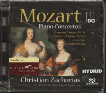 SACD Wolfgang Amadeus Mozart: Concerto D Major KV 175 • Concerto C Major KV 246 • Concerto A Major KV 488