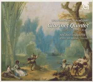 CD Wolfgang Amadeus Mozart: Clarinet Quintet • String Quartet K.421