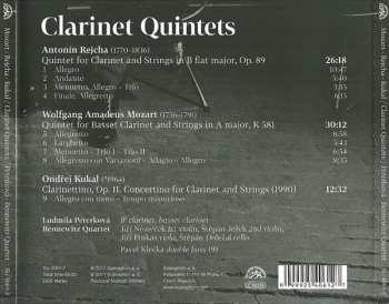 CD Ondřej Kukal: Clarinet Quintets