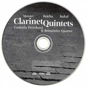 CD Ondřej Kukal: Clarinet Quintets