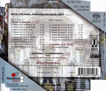 2SACD Wolfgang Amadeus Mozart: Complete Church Sonatas, Andante In F, K.616