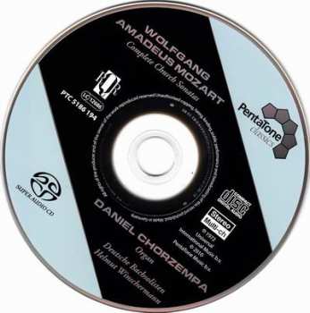 2SACD Wolfgang Amadeus Mozart: Complete Church Sonatas, Andante In F, K.616
