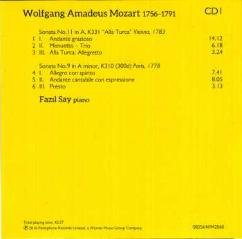 6CD/Doos Wolfgang Amadeus Mozart: Complete Piano Sonatas