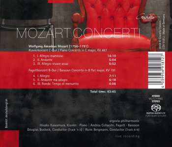 SACD Wolfgang Amadeus Mozart: Concerti