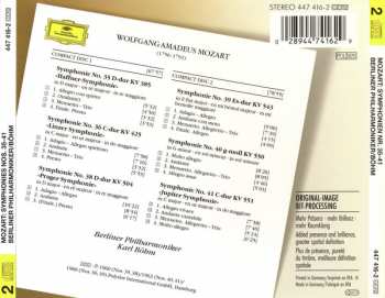 2CD Berliner Philharmoniker: Symphonien Nos. 35 - 41