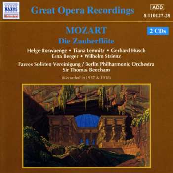 Album Sir Thomas Beecham: Die Zauberflote