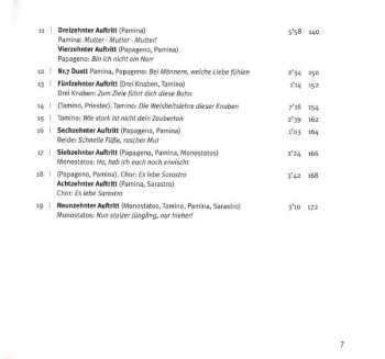 3CD Wolfgang Amadeus Mozart: Die Zauberflöte