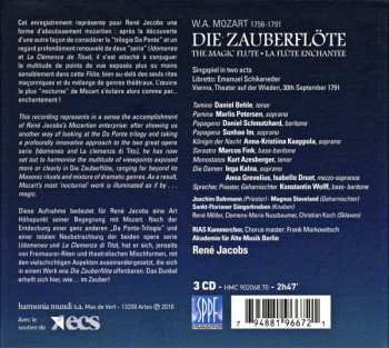 3CD Wolfgang Amadeus Mozart: Die Zauberflöte