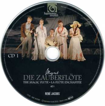 3CD Wolfgang Amadeus Mozart: Die Zauberflöte