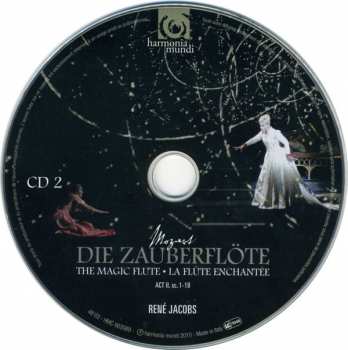 3CD Wolfgang Amadeus Mozart: Die Zauberflöte